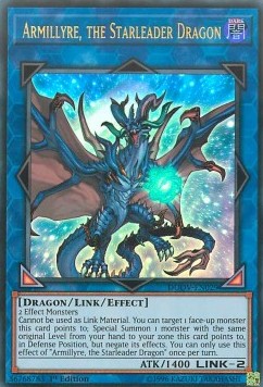 Armillyre, der Sternenführer-Drache DUOV-029 Ultra Rare Excellent Deutsch 1. Auflage