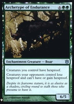Sinnbild der Zähigkeit MYS-116 Uncommon Near Mint Englisch Foil