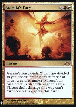 Aurelia's Fury MYS-144 Mythic Excellent Englisch Foil