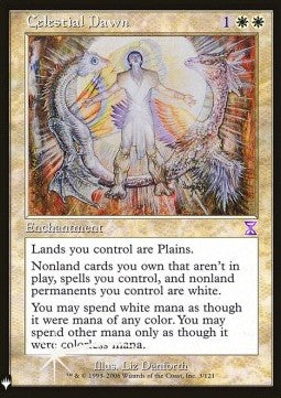 Celestial Dawn MYS-3 Rare Excellent Englisch Foil