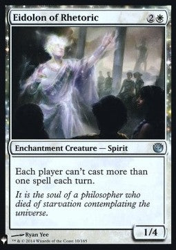 Eidolon der Redekunst MYS-10 Uncommon Excellent Englisch Foil