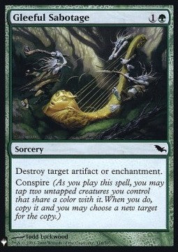 Gleeful Sabotage MYS-116 Common Near Mint Englisch Foil
