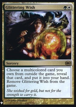 Glitzernder Wunsch MYS-156 Rare Near Mint Englisch Foil