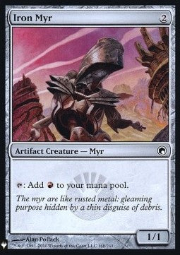 Iron Myr MYS-168 Common Excellent Englisch Foil