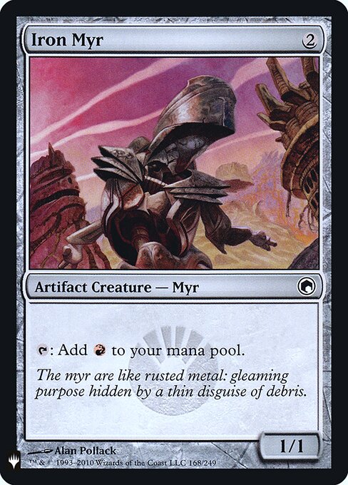 Iron Myr MYS-168 Common Excellent Englisch Foil