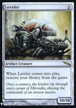 Leveler MYS-195 Rare Excellent Englisch Foil