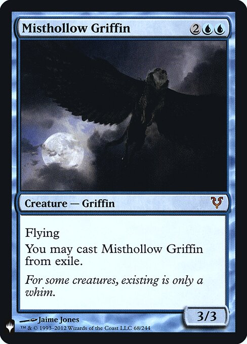Nebeltal-Greif MYS-68 Mythic Good Englisch Foil