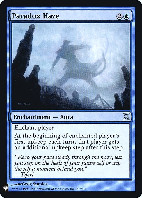 Paradoxer Dunst MYS-71 Uncommon Near Mint Englisch Foil