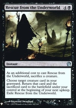 Errettung aus der Unterwelt MYS-102 Uncommon Excellent Englisch Foil