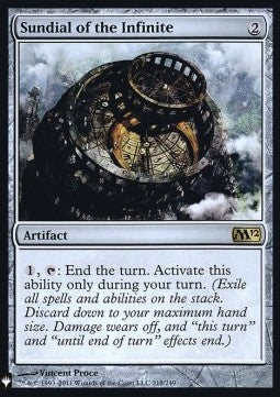 Sonnenuhr der Unendlichkeit MYS-218 Rare Excellent Englisch Foil
