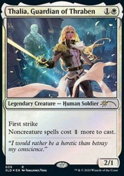 Thalia, Wächterin von Thraben (V.3) SLD-39 Rare Excellent Englisch Foil