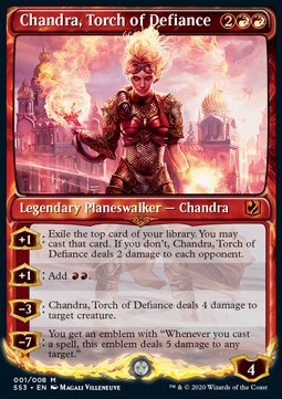 Chandra, Fackel des Widerstands SS3-1 Mythic Excellent Englisch