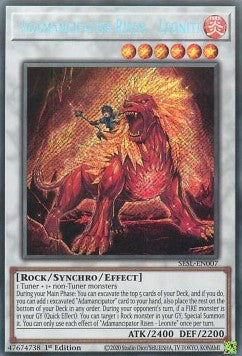 Steinbefreier-Entstiegener - Löwonit SESL-007 Secret Rare Good Deutsch 1. Auflage