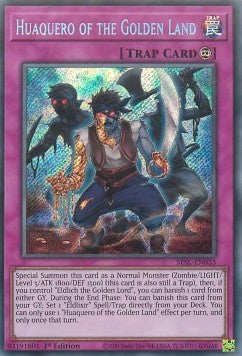 Huaquero des goldenen Landes SESL-DE033 Secret Rare Excellent Deutsch 1. Auflage