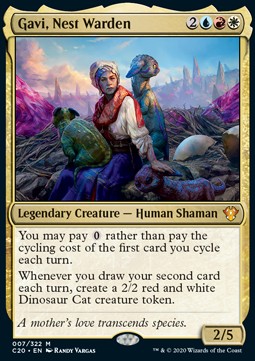 Gavi die Nesthüterin (V.1) C20-7 Mythic Near Mint Englisch Foil