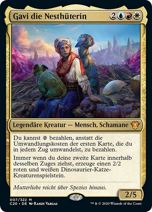 Gavi die Nesthüterin (V.1) C20-7 Mythic Near Mint Deutsch Foil