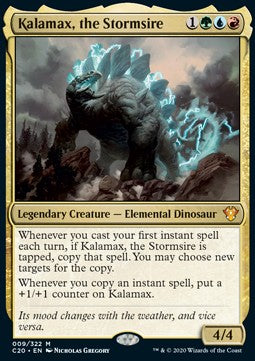 Kalamax der Sturmentfacher (V.1) C20-9 Mythic Excellent Englisch Foil