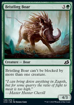 Borstiges Wildschwein IKO-146 Common Near Mint Deutsch Foil