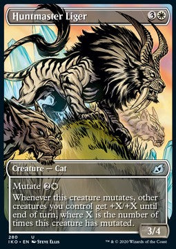 Jagdanführer-Liger (V.1) XIKO-280 Uncommon Excellent Englisch Foil