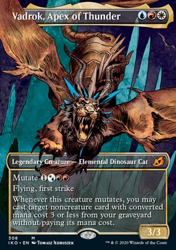 Vadrok, Apex des Donners (V.1) XIKO-308 Mythic Excellent Englisch