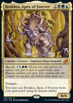 Brokkos, Apex of Forever IKO-179 Mythic Excellent Englisch