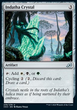 Indatha-Kristall IKO-235 Uncommon Excellent Deutsch Foil