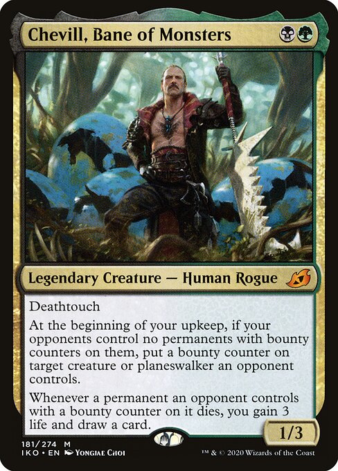 Chevill, Bane of Monsters IKO-181 Mythic Near Mint Englisch Foil