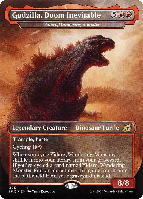 Yidaro, Wandering Monster XIKO-375 Rare Near Mint Englisch Foil