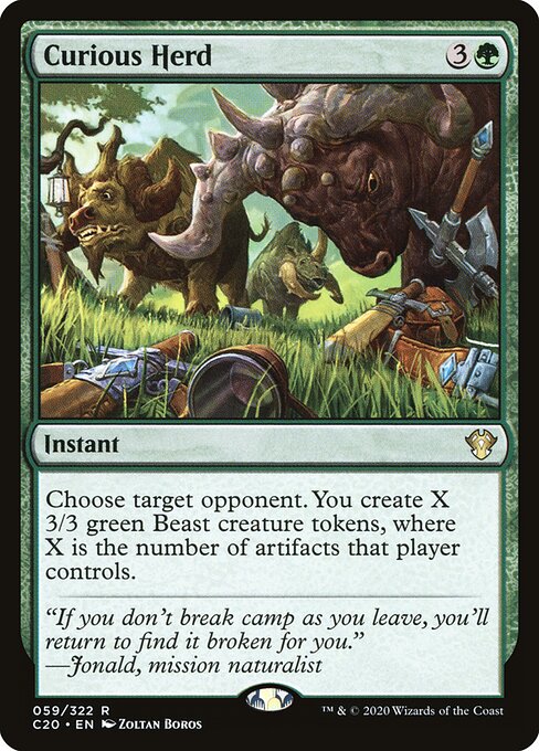 Curious Herd C20-59 Rare Near Mint Englisch