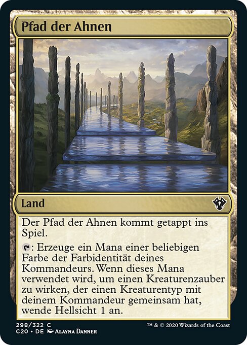 Pfad der Ahnen C20-298 Common Near Mint Deutsch