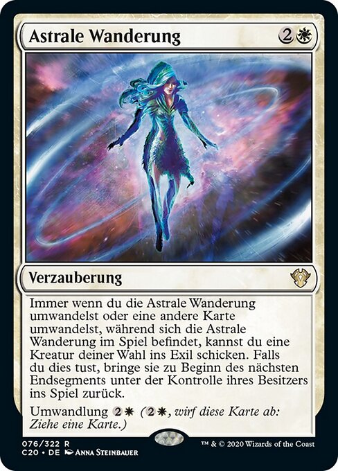 Astrale Wanderung C20-76 Rare Near Mint Deutsch