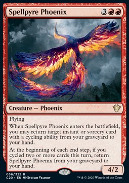 Zauberbrand-Phoenix C20-56 Rare Near Mint Deutsch