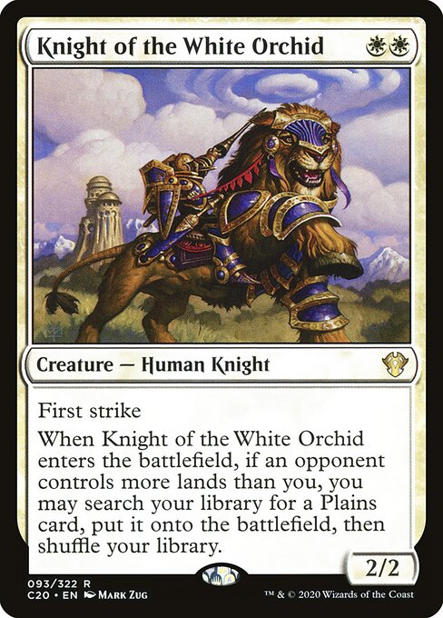 Knight of the White Orchid C20-93 Rare Excellent Englisch