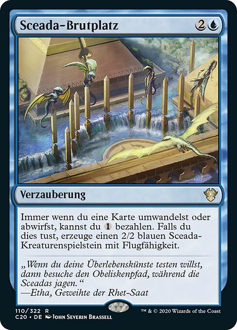 Sceada-Brutplatz C20-110 Rare Near Mint Deutsch