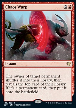 Chaos Warp C20-146 Rare Near Mint Englisch