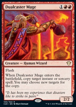 Dualcaster Mage C20-150 Rare Excellent Englisch