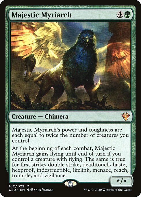 Majestic Myriarch C20-182 Mythic Near Mint Englisch