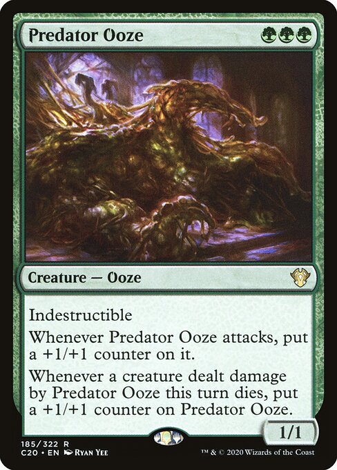 Predator Ooze C20-185 Rare Near Mint Englisch