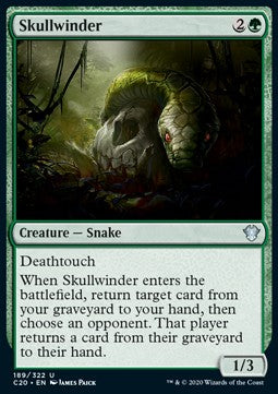 Skullwinder C20-189 Uncommon Excellent Englisch