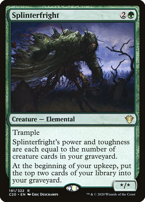Splinterfright C20-191 Rare Near Mint Englisch