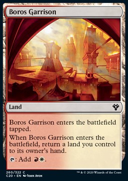 Boros-Garnison C20-260 Common Excellent Deutsch