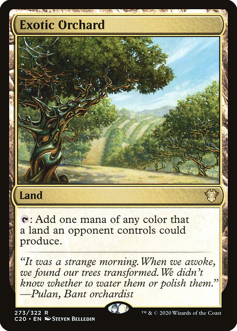 Exotic Orchard C20-273 Rare Excellent Englisch