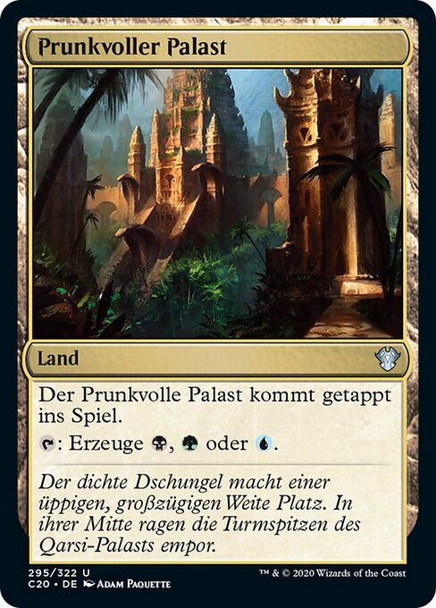 Prunkvoller Palast C20-295 Uncommon Near Mint Deutsch