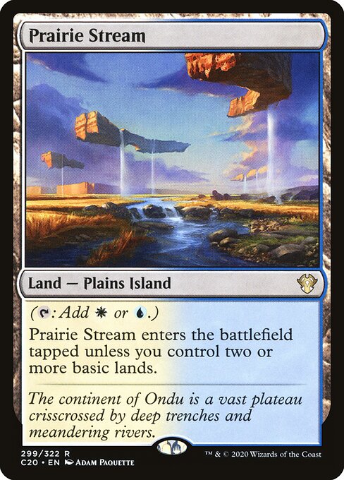 Prairie Stream C20-299 Rare Near Mint Englisch