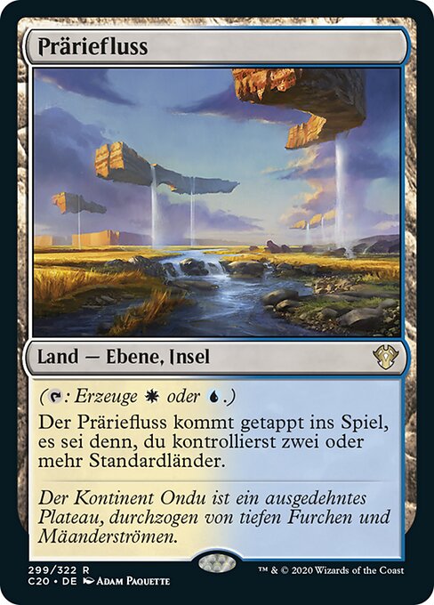 Präriefluss C20-299 Rare Near Mint Deutsch