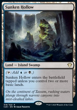 Versunkener Talkessel C20-318 Rare Near Mint Deutsch