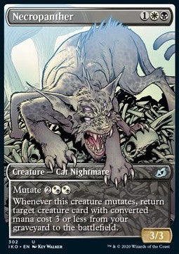 Nekropanther XIKO-302 Uncommon Excellent Englisch Foil