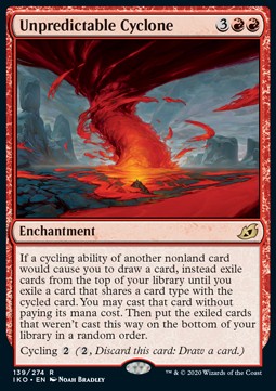 Unpredictable Cyclone IKO-139 Rare Near Mint Englisch