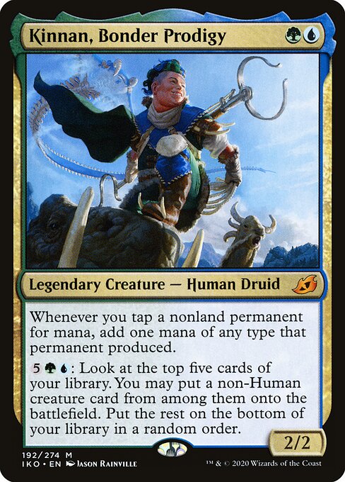 Kinnan, Bonder Prodigy IKO-192 Mythic Near Mint Englisch