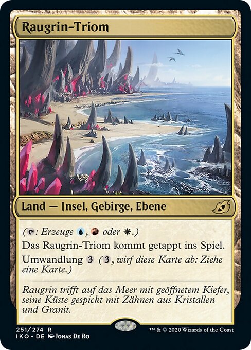 Raugrin-Triom IKO-251 Rare Near Mint Deutsch
